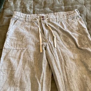 Patagonia size 12, women's Hemp and cotton blend pants Green